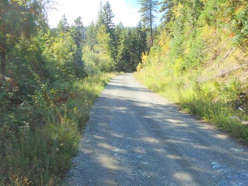 GDMBR, NF 129, Mission Mountains, Montana; Sept, 2014.